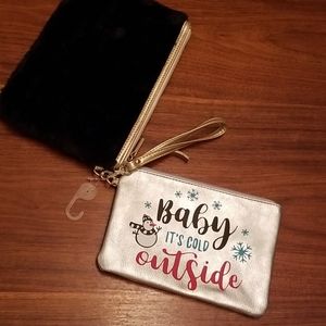 Super fun makeup bags! Winter...plush!